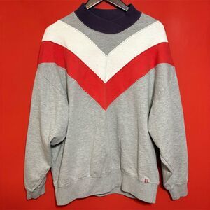 BDG Women's Multicolor Chevron Geometric Knit‎ Pullover Sweater Size S